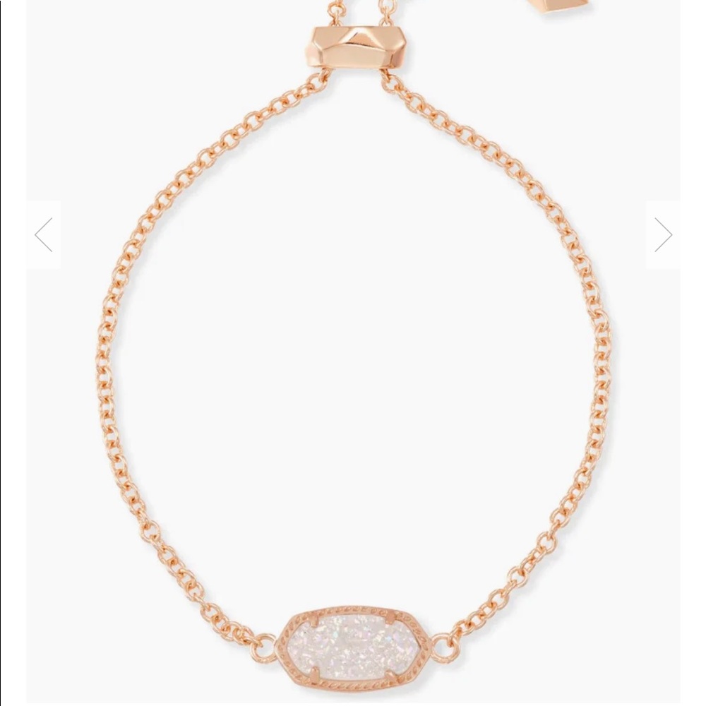 Elaina Rose Gold Adjustable Chain Bracelet